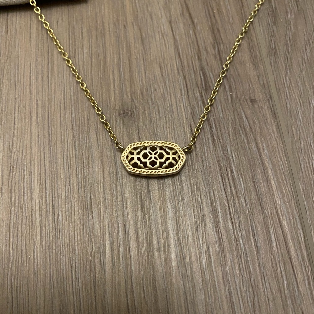Kendra Scott Elisa Filigree Necklace
